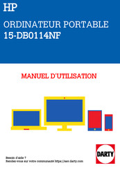 HP 15-DB0114NF Manuel De L'utilisateur