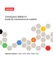 Lenovo ThinkSystem SR630 V4 Guide De Maintenance