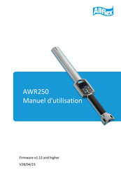 Allflex AWR250 Manuel D'utilisation