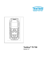 Testboy TV 700 Mode D'emploi