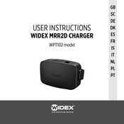 Widex WPT102 Instructions D'utilisation