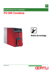 OERTLI PU 260 Condens Notice De Montage