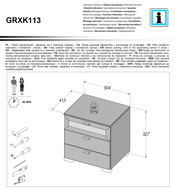 Forte GRXK113 Notice De Montage