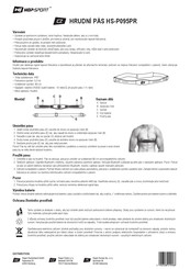 HOP-SPORT HS-P095PR Mode D'emploi