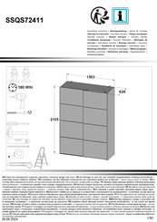 Forte SSQS72411 Notice De Montage