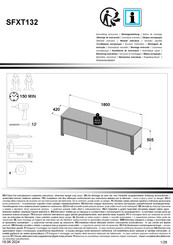 Forte SFXT132 Notice De Montage