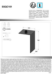 Forte SSQC151 Notice De Montage