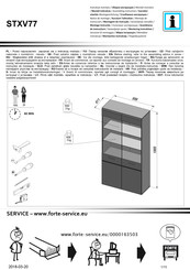 Forte STXV77 Notice De Montage