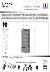 Forte BIANKO BIKV711L Notice De Montage