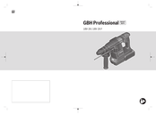 Bosch GBH Professional 18V-26 Mode D'emploi