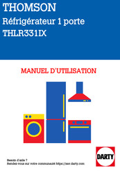 THOMSON THLR331IX Manuel D'utilisation