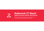 Roborock S7 Manuel D'utilisation