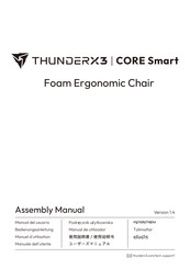 ThunderX3 CORE Smart Manuel D'utilisation