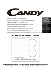 Candy CTPS64MCTTWIFI Manuel D'instruction