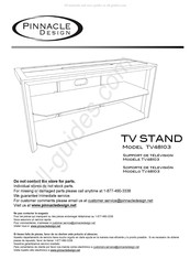 Pinnacle Design TV48103 Instructions De Montage