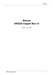 Argus Copper Box v3 Manuel