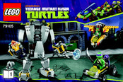 LEGO NICKELODEON TEENAGE MUTANT NINJA TURTLES 79105 Mode D'emploi