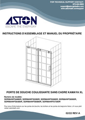 ASTON KAMAYA XL SDR984WFS7280R Instructions D'assemblage