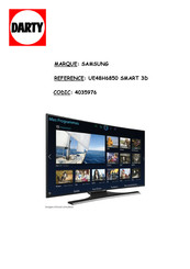 Samsung UE48H6850 E-Manual