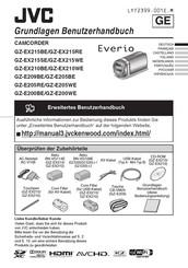 JVC Everio GZ-EX210BE Guide De L'utilisateur