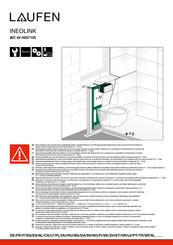 Laufen INEOLINK WC 82 H927105 Manuel D'instructions