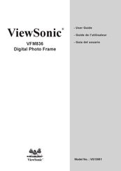 ViewSonic VFM836 Guide De L'utilisateur