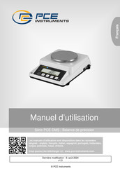 PCE Instruments PCE-DMS 1100 Manuel D'utilisation