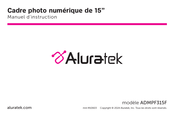 Aluratek ADMPF315F Manuel D'instruction