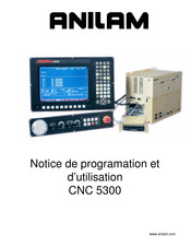 Anilam CNC 5300 Notice D'utilisation