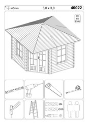 Finn Art Blockhaus 40022 Instructions De Montage