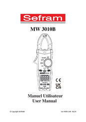 SEFRAM MW 3010B Manuel Utilisateur