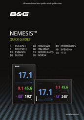 B&G NEMESIS Guide Rapide