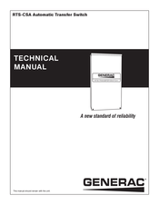 Generac RTS-CSA Manuel Technique