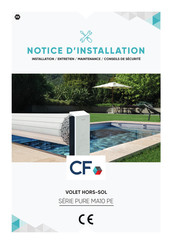 CF GROUP PURE MA10 PE Serie Notice D'installation