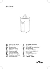 SOLAC STILLO 100 Mode D'emploi