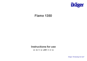 Dräger Flame 1750 H2 Notice D'utilisation