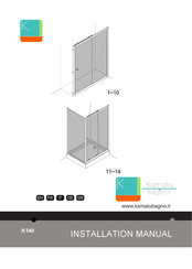 Kamalu bagno K140 Manuel D'installation