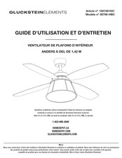 Gluckstein Elements 1001591931 Guide D'utilisation Et D'entretien