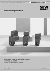 Sew Eurodrive MOVIGEAR DBC B Serie Notice D'exploitation