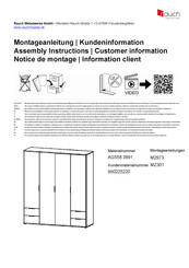 Rauch ESSEA AG558.3891 Instructions De Montage