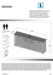 Forte GRLK241 Notice De Montage