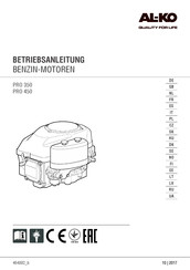 AL-KO PRO 350 Traduction De La Notice D'utilisation Originale