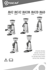 MACAP M42M Serie Instructions Originales