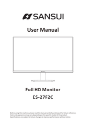 Sansui ES-27F2C Mode D'emploi