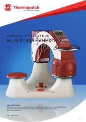 Thermopatch NL-15 R/SQR MAMMOTH Manuel De L'utilisateur