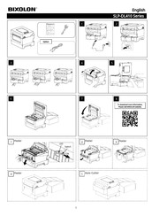 BIXOLON SLP-DL410 Serie Mode D'emploi