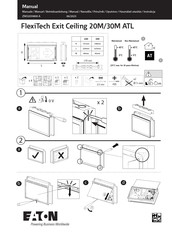 Eaton FlexiTech Exit Ceiling 20M ATL Manuel