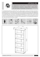 ML MEBLE OPTIMAL 05C Notice De Montage