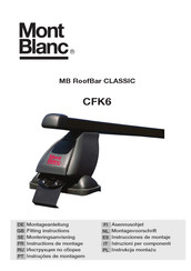 Mont Blanc CLASSIC CFK6 Instructions De Montage