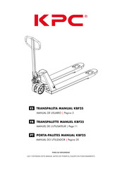 KPC KBF25 Manuel De L'utilisateur